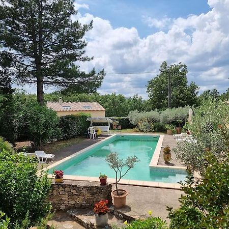 Gite Avec Piscine Au Coeur De La Vallee De La Ceze Saint-Laurent-de-Carnols Exteriör bild